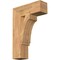 Ekena Millwork Imperial Block Smooth Bracket, Western Red Cedar, 5 1/2"W x 18"D x 26"H BKT06X18X26IMP05SWR - alternate 1